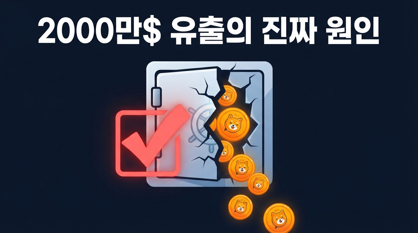 BONK DAO 2000만$ 금고 유출 — 거버넌스 투표의 무서운 함정