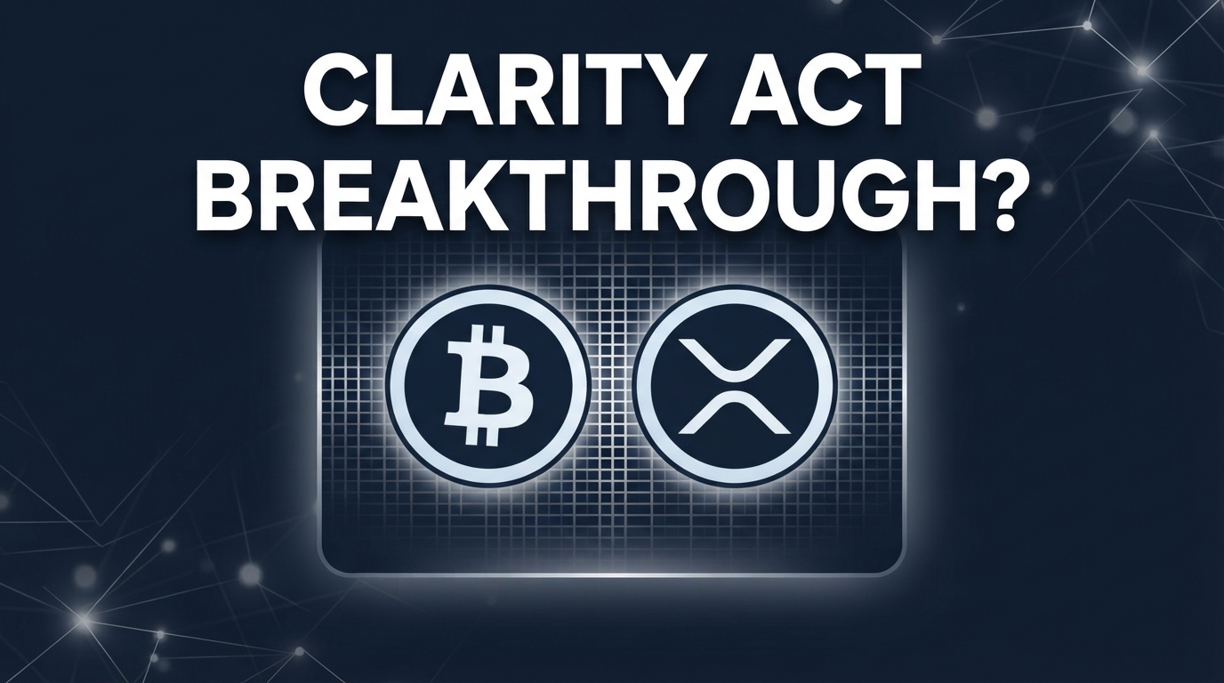 CLARITY 법안 타결 임박 — BTC와 XRP 동반 돌파 시작되나