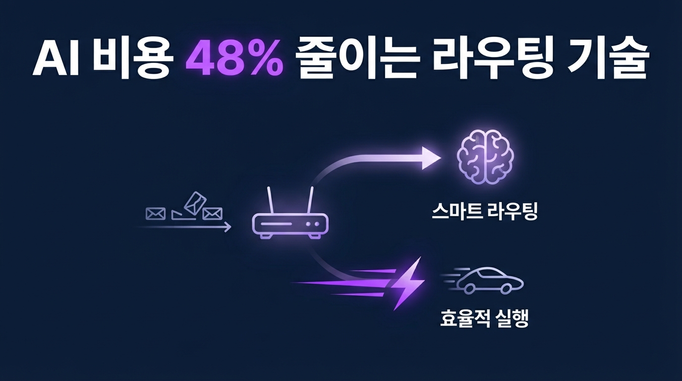 vLLM 시맨틱 라우터 — AI 에이전트 비용 48% 줄이는 라우팅 설계