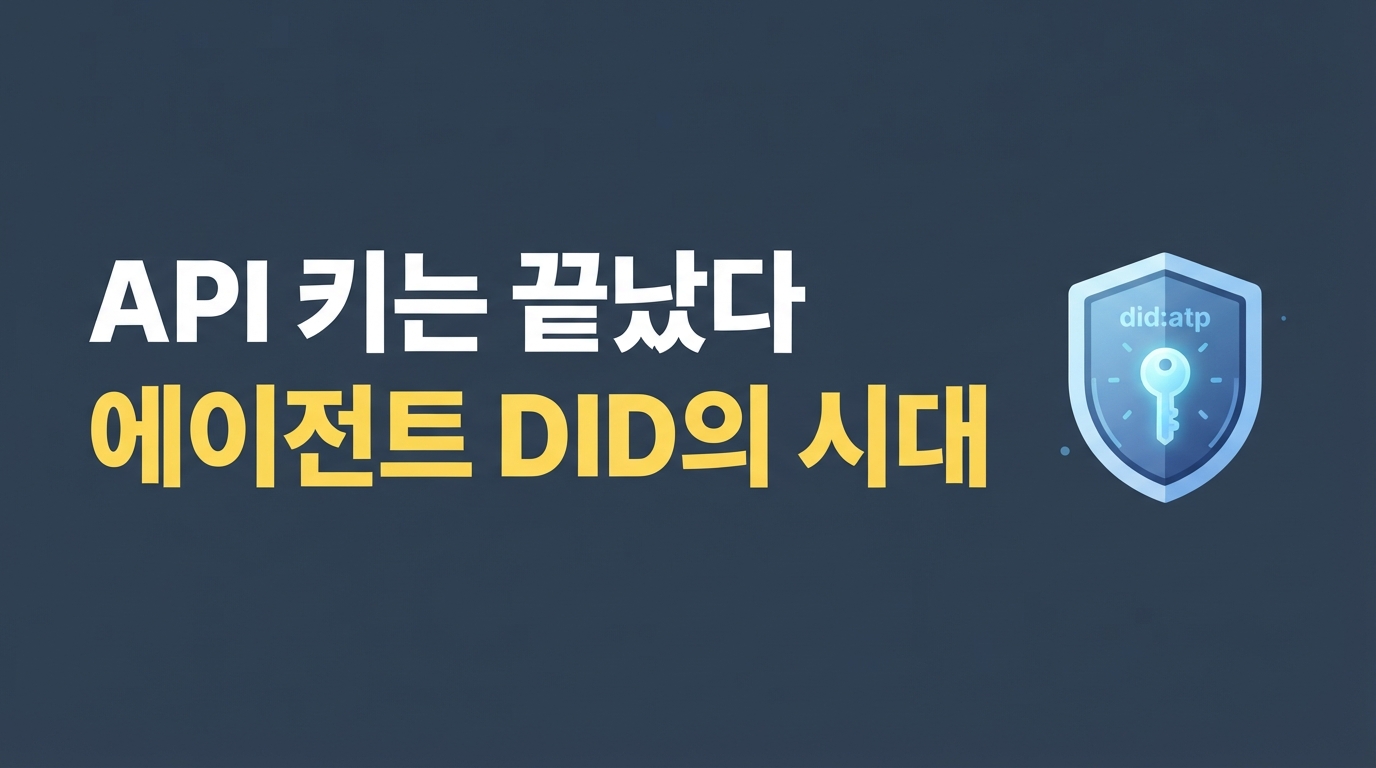 Moltbook 사태가 바꾼 AI 에이전트 보안 — API 키 대신 'did:atp' 도입된다