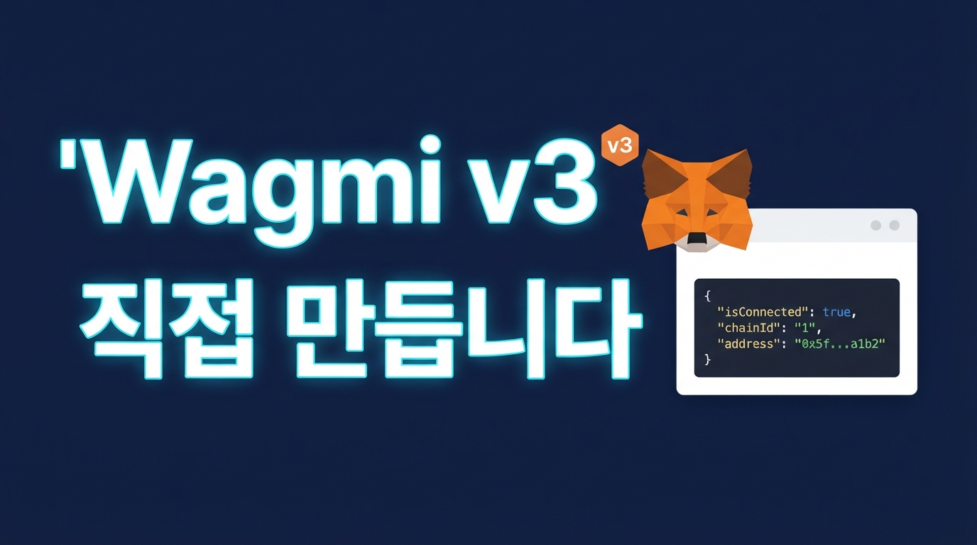 Wagmi v3 커넥터 피어 의존성 전환: UI 라이브러리 병목을 우회하는 커스텀 UI 구현