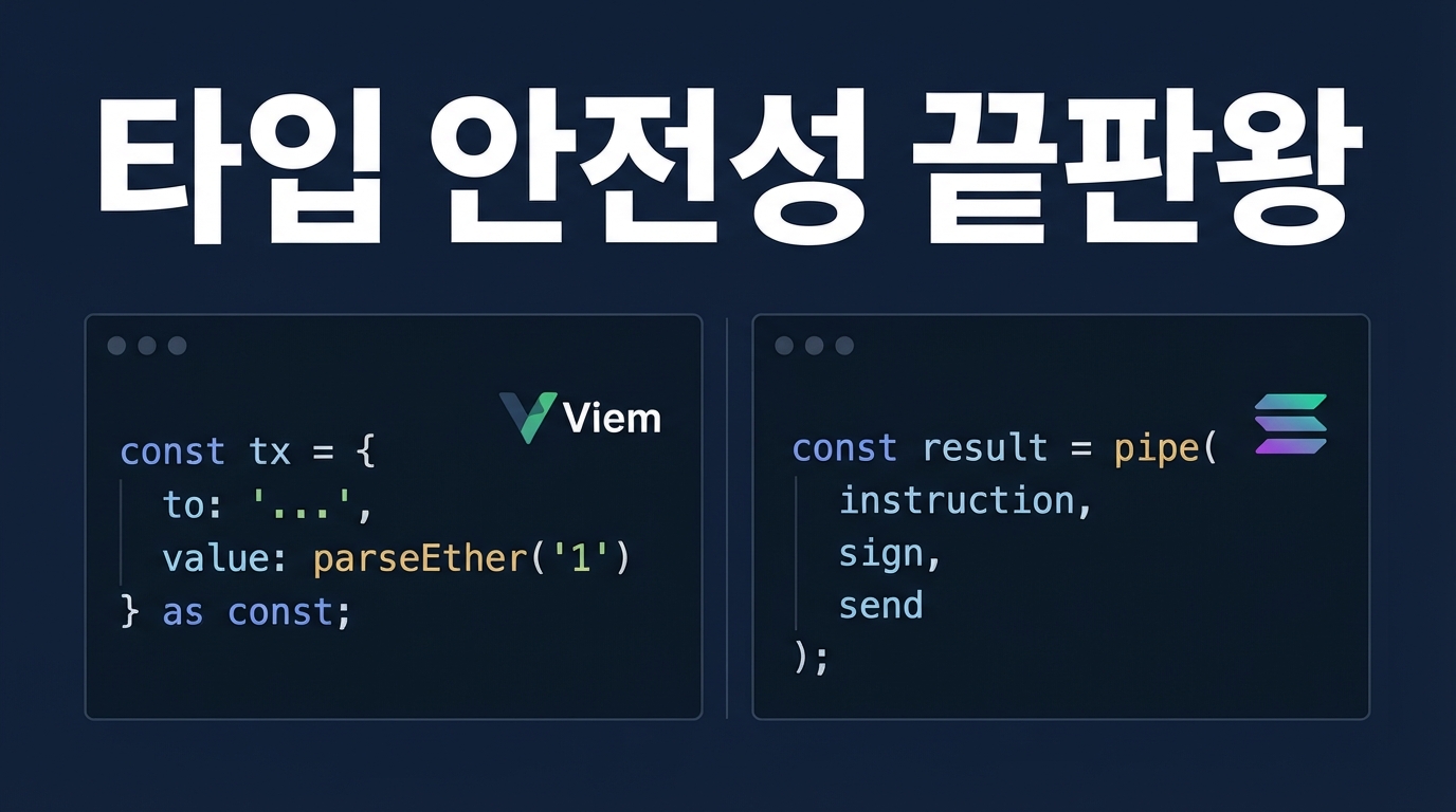 Wagmi vs Codama — EVM과 Solana 타입 안전성 무엇이 다를까