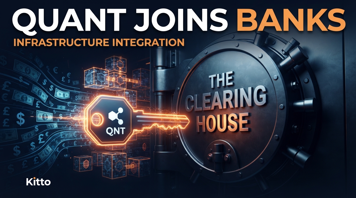 Quant, 더 클리어링 하우스 예금 토큰화 파트너 선정 — QNT 급등