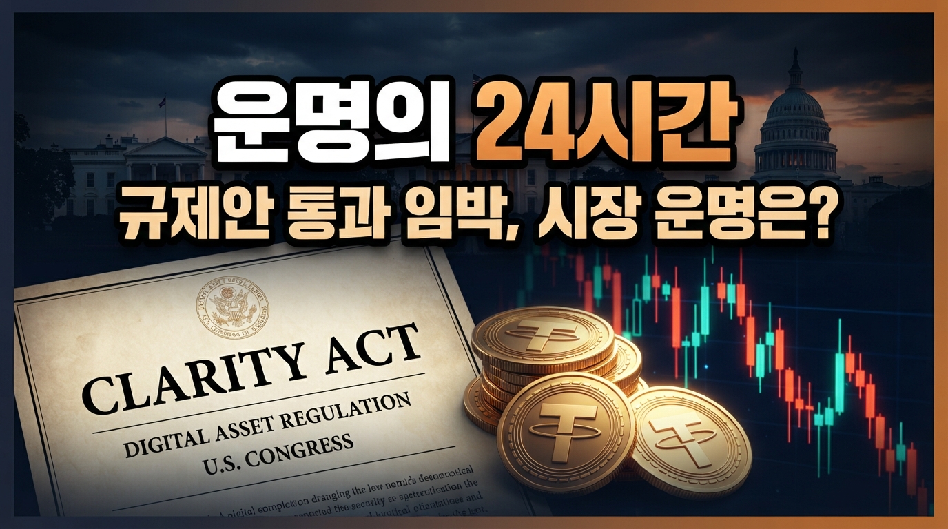 CLARITY 법안 운명의 날 — 트럼프, 크립토 이해충돌 타협할까