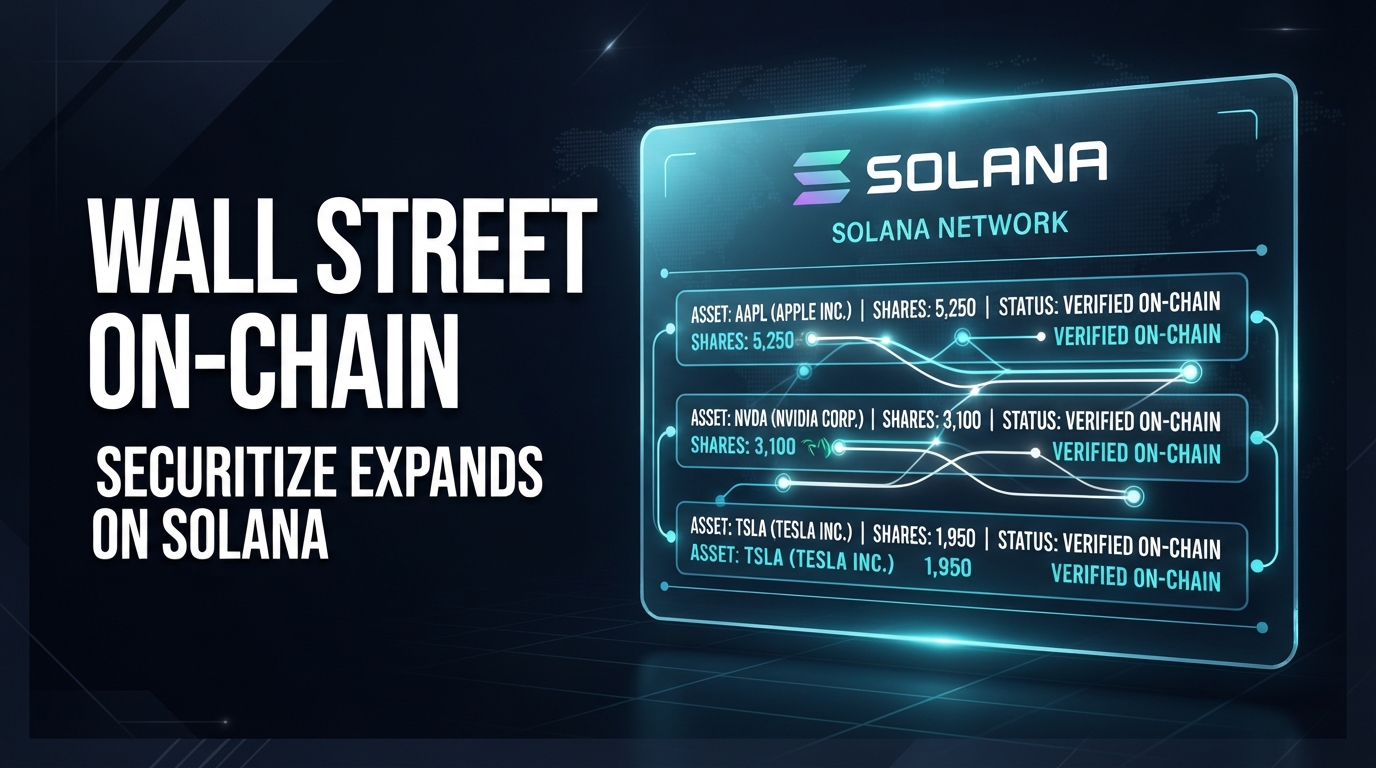 How Tokenized Equities Work: Inside Securitize's Push on Solana