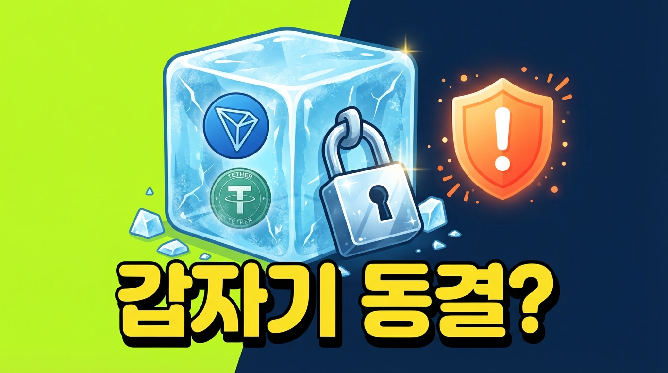 내 테더는 안전할까? 131개 트론 지갑 꽁꽁 묶인 이유