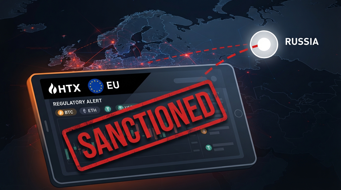 EU, 러시아 제재 위해 HTX 블랙리스트 등록 — 우회 송금 막힐까