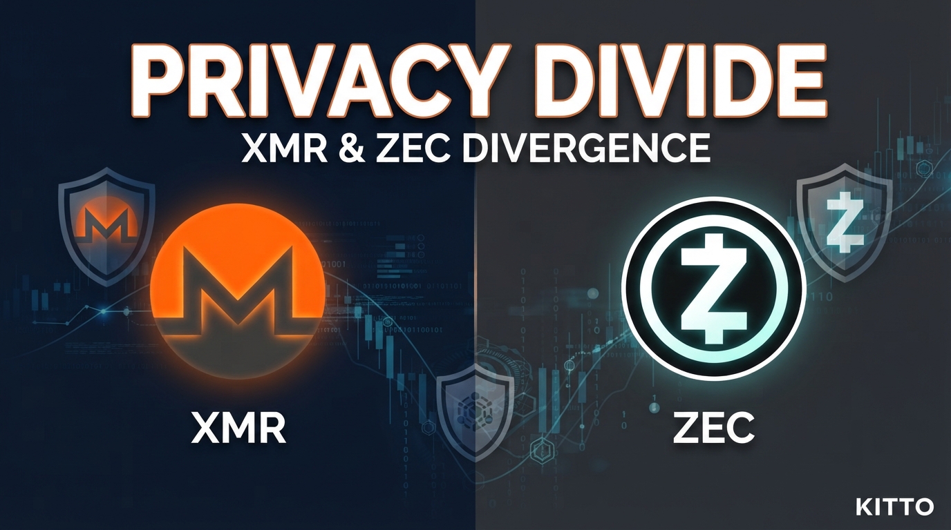 Privacy Coins Diverge: Monero's Stealth Rally vs. Zcash's Regulatory Play
