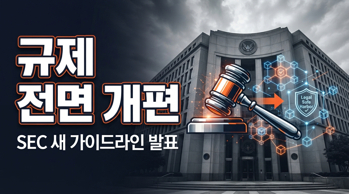 미 SEC 'Regulation Crypto' 공개 임박 — 스타트업 숨통 트이나