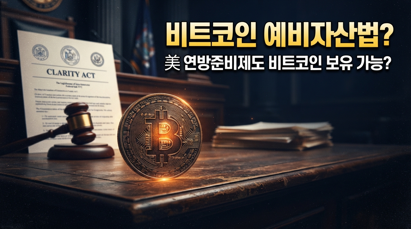미 CLARITY 법안 청문회 — 비트코인 예비자산법까지 테이블에 올랐다