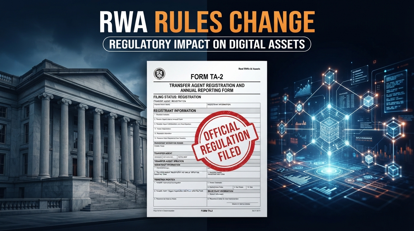 SEC, 40년 만에 규제 개편 — RWA 토큰화 공식 보고 의무화한다