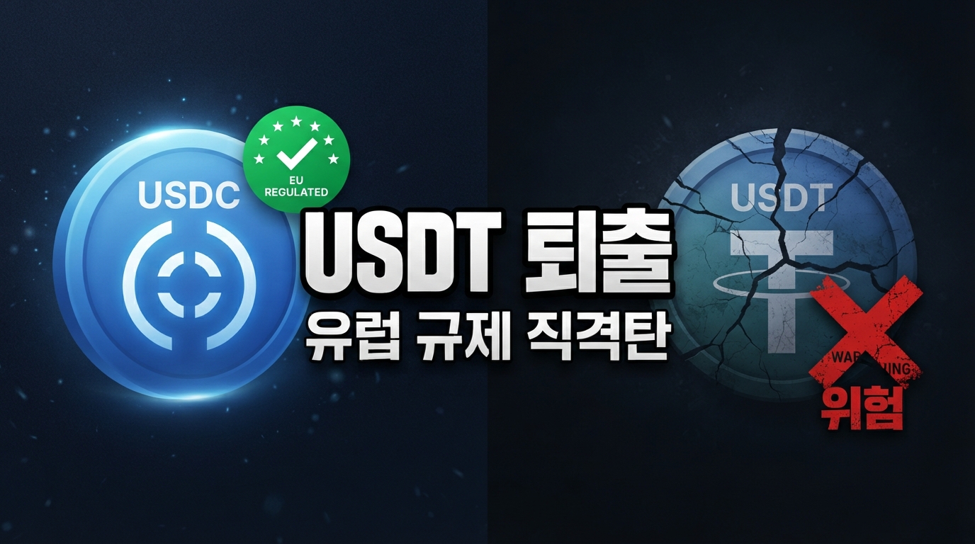 레볼루트의 USDT 퇴출: MiCA 법이 가른 스테이블코인 양극화와 USDC의 반격
