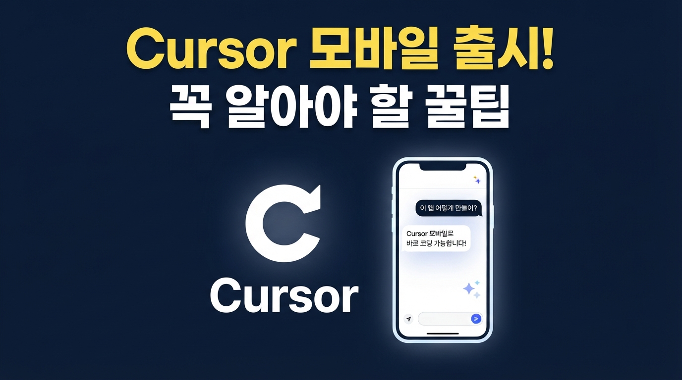 Cursor iOS 베타 출시: 모바일 에이전트 원격 제어와 필수 개인정보 설정 가이드