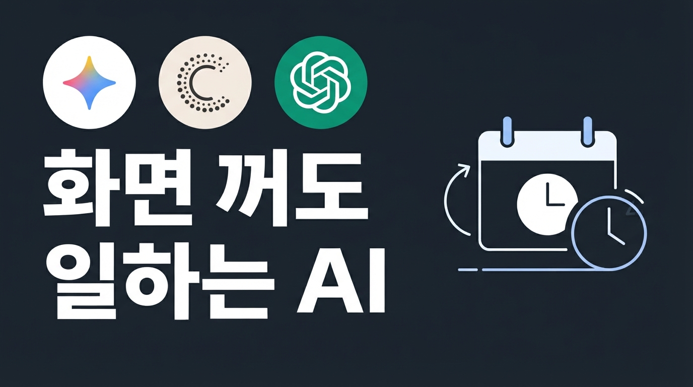 Gemini Spark, Claude Routines, ChatGPT Scheduled Tasks 출시: 화면 꺼도 혼자 일하는 백그라운드 AI 3종 비교