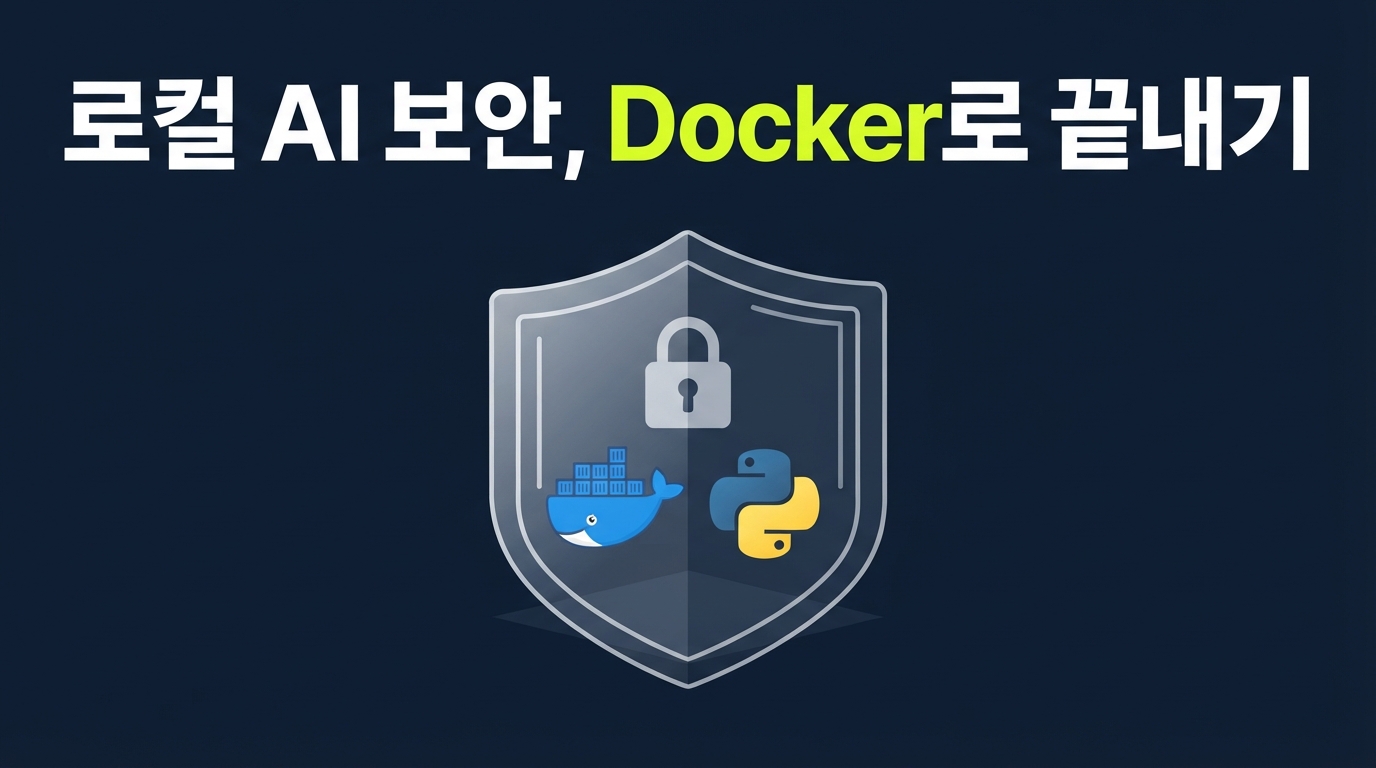 Docker 샌드박스 연동 — 로컬 AI 에이전트의 위험한 코드 실행 막기