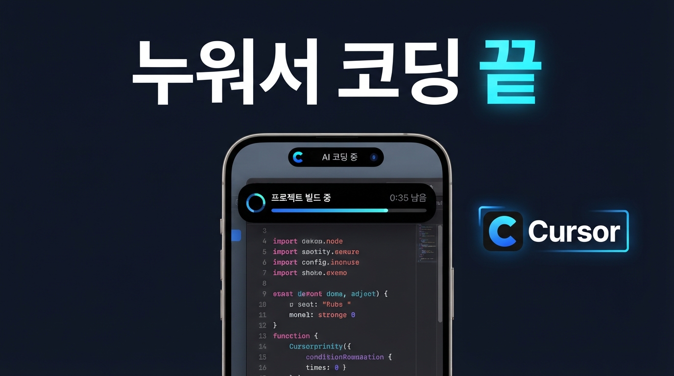 Cursor 공식 iOS 앱 출시: 누워서 코딩하는 '모바일 원격 에이전트' 활용법