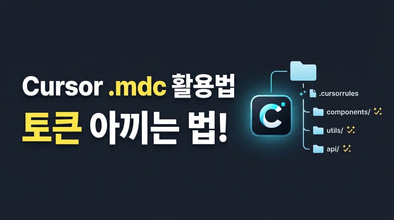 Cursor .mdc 활용법 — 토큰 아끼며 폴더별 맞춤 규칙 적용하는 법