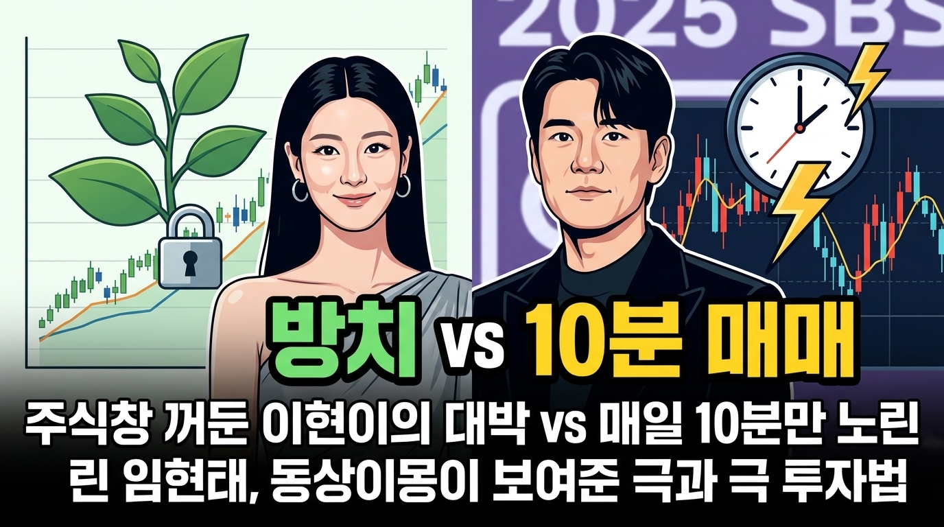 주식창 꺼둔 이현이의 대박 vs 매일 10분만 노린 임현태, 동상이몽이 보여준 극과 극 투자법