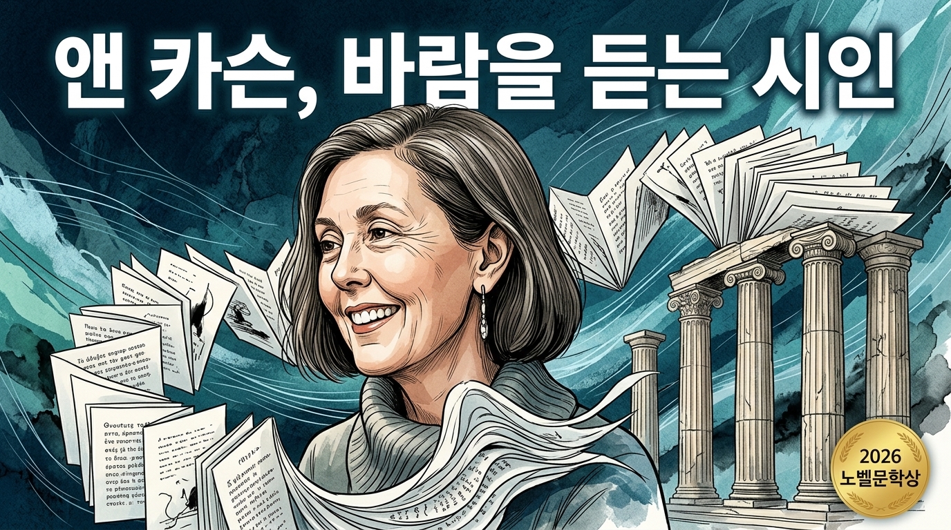 앤 카슨, 바람을 듣던 시인이 흔든 2026년 노벨문학상