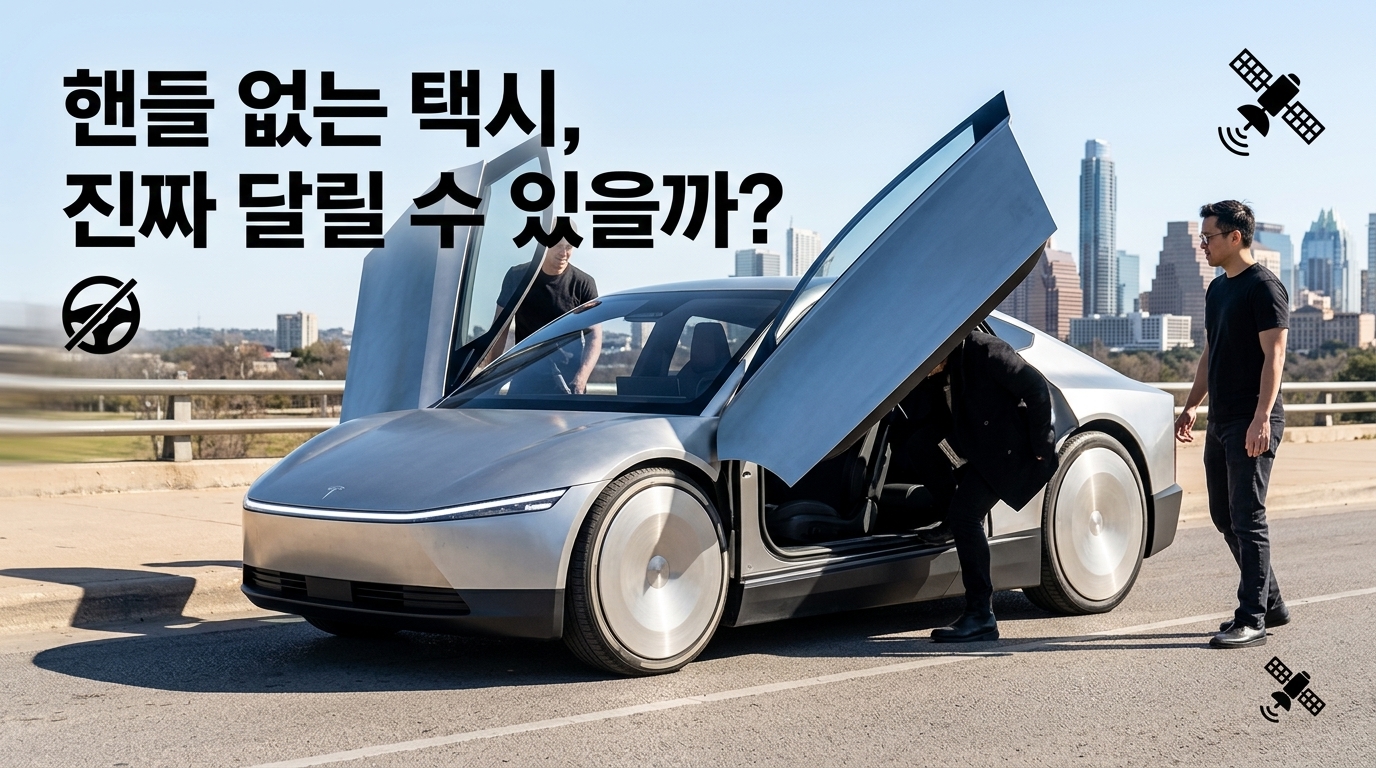 운전대도 페달도 없다, 테슬라 ‘사이버캡’이 이달 말 도로에 뜬다는 진짜 이유