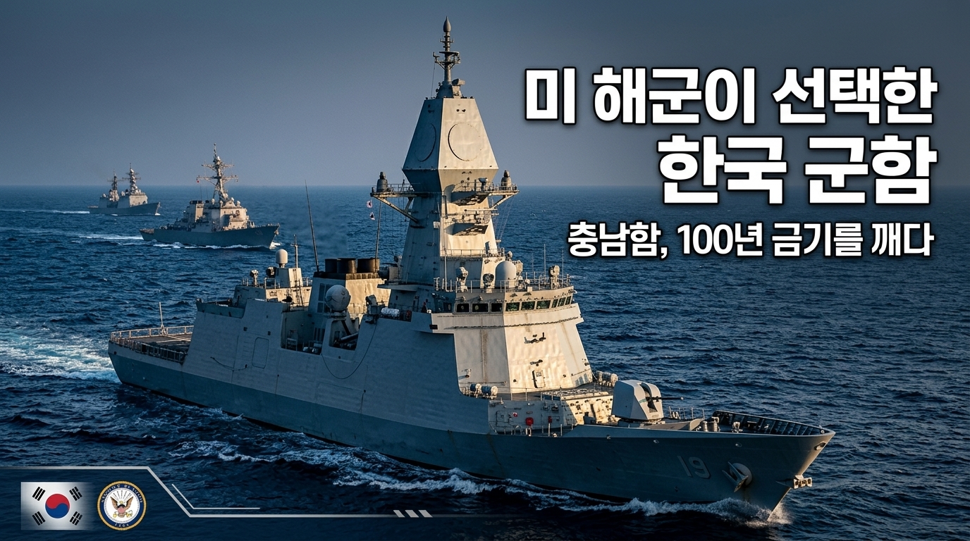 미 해군이 한국 '충남함'을 탐낸다... 100년 금기 깨진 진짜 이유