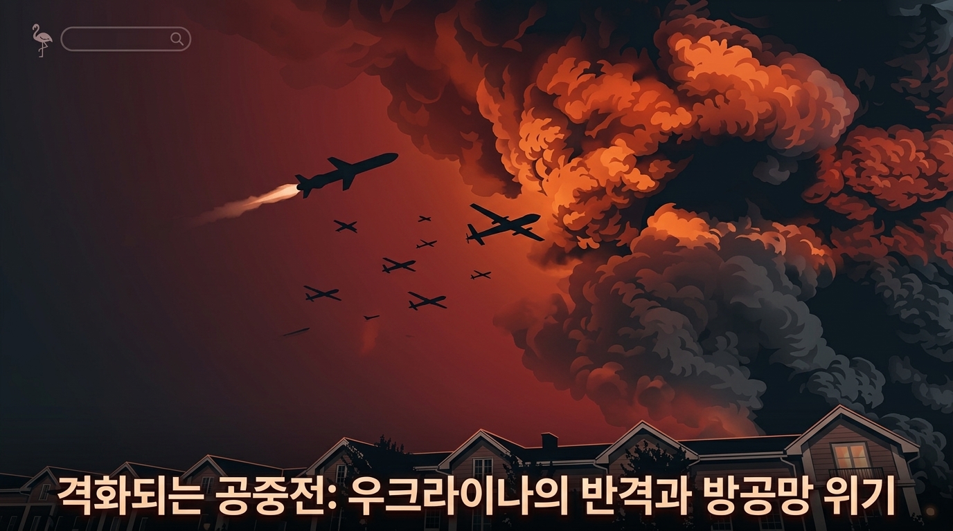미사일 검색창 달군 우크라이나의 '플라밍고' 공습, 그리고 방공망 고갈의 위기